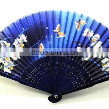 Folding Hand Fan,Hand fan,Faux Silk (fake silk) Fan-classic Chinese Fan