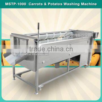 MSTP-1000 Высокоэффективный очиститель имбиря, полировальная машина для картофеля, машина для мойки и очистки картофеля photo-5