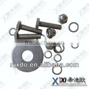 hastelloy alloy UNS N06455 2.4610 screws and bolts hex head cap screw