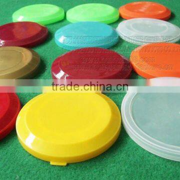 Plastic lids for canned food