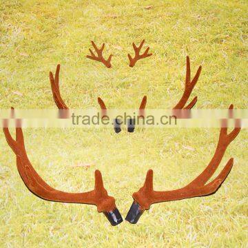 Taxidermy synthetic antlers and horns wholesalefor craft plastic