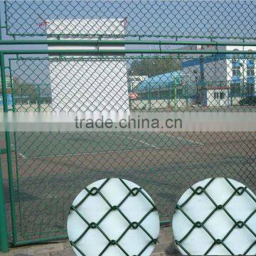 pvc chain link fence/pvc coated /competitive price/cheap chain link fencing/chain link fence