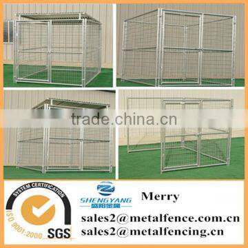 5'X10'X6' Heavy Duty Galvanized Steel Dog Pens Enclousures Outdoor Welded Mesh Dog Kennels photo-2