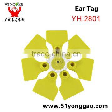 Pig ear tag for marking animal ear tag with number or not ear tag