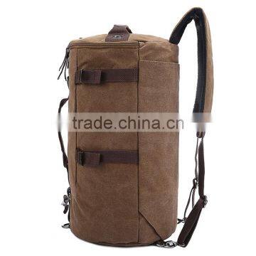 Large Capacity Man Travel Bag Outdoor Mountaineering Backpack Men Bags Hiking Camping Canvas Bucket Shoulder Bag BYT012 photo-2