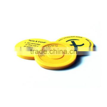 High quality RFID ABS Subway Plastic Token Coin