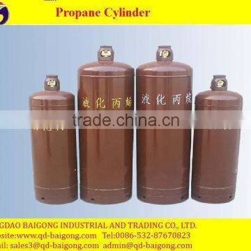 Welded propane gas cylinder