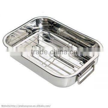 Square Shape Baking Pan Bbq Grill Pan