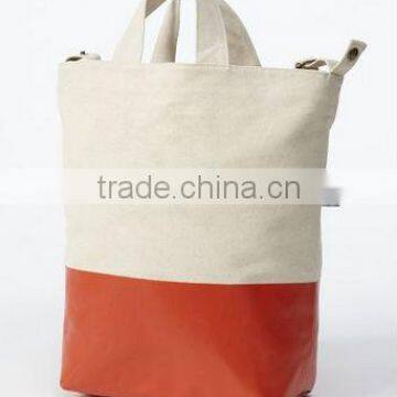 canvas bag with latex bottom