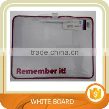 Mini home and office white board with 4 pcs magnets and stickers. Trade assurance