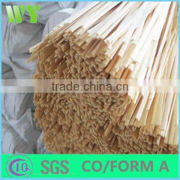 WY-CC167 2016 high quality flat bamboo sticks manufactures china