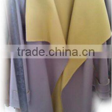 lilac 2 side wool coat