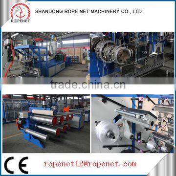 Pe Raffia Flat Yarn Tape Danline Drawing Stretching Extruder Tearing Film Machine