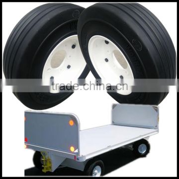 airport cargo carts tires 4.00-8 3.75 with long lasting rubber compound