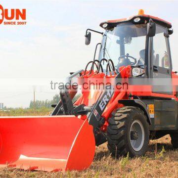 Qingdao Everun 1.2 Ton Mini Snow Blower Front Loader With Euroiii Engine photo-3