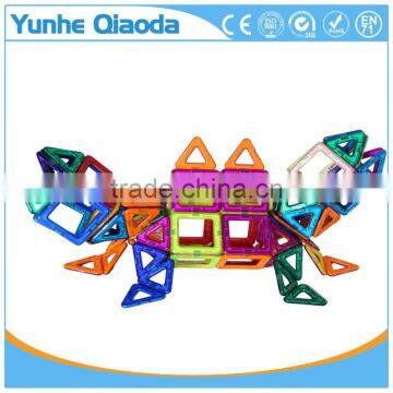 Creative Kids DIY Toy Educational Magnetic Bulding Solid Plastic Block photo-2