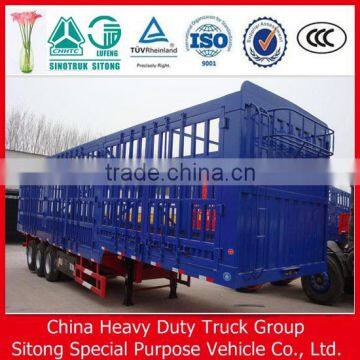 Stake Type Truck Semi Trailer Manufacturers Animal Transport Semi Trailer photo-4