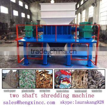 factory direct exporter waste rubber and plastic shredder