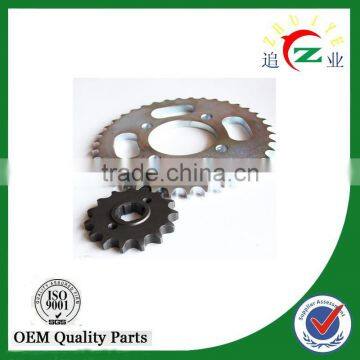 High Quality Motorcycle Front and Rear Sprocket photo-4