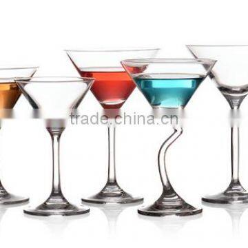 130ml lead free crystal cocktail glass banquet cocktail glass mug