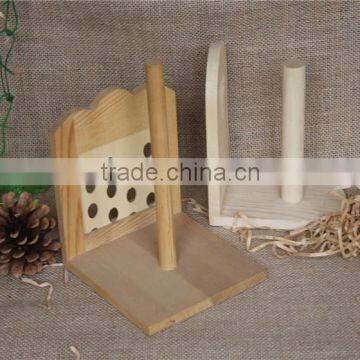 Shandong manufacture wooden wrapping paper rack for office hotel