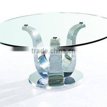 C95 2015 modern design cheap tempered glass coffee table