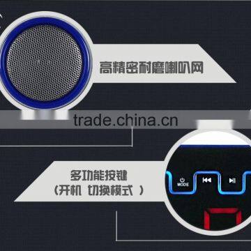 Bluetooth Speaker With USB/SD +Alarm Clock + FM Radio Speaker photo-2