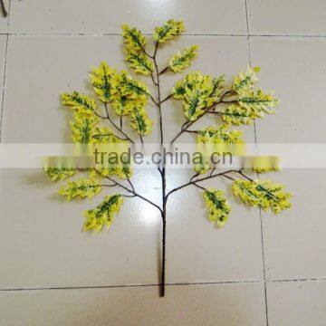 CHY070918 Wholesale fake oak leaf/autumn tree leaf decoration/artificial tree branches oak leaves