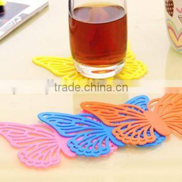 Butterfly Shaped Heat Pads Tea Cup Coaster photo-5