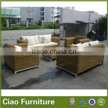 White Color Garden Sofa Set Garden Line Patio Furniture photo-6