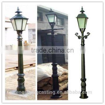 China Hot Sell Cast Iron Outdoor Light Pole , Garden Light Pole , Cast Iron Light Pole photo-2
