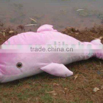 sea animal dolphin shaped plush toy