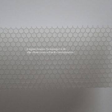 Transparent Waterproof Light Weight Stiffness Strength PC Honeycomb Core photo-5
