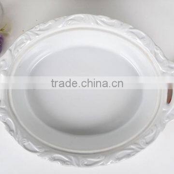 15" Ceramic Oval Cook Comal photo-4