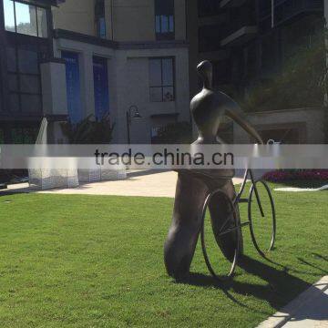 Bronze FRP Rider Sculpture Statue photo-6