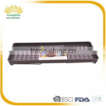 Home Storage Multipurpose Non-slip Plastic Folding Cabinet Kitchen Shelf photo-2