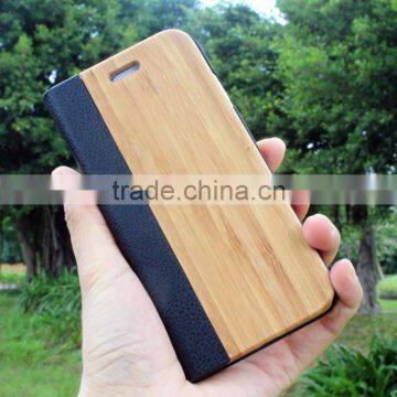 Classical Chinese Walnut/bamboo/rosewood/cherry Card Bumper/pocket Cell Phone Case for Samsung photo-4