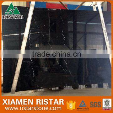 Chinese Nero Marquina Black Marble Tile photo-2