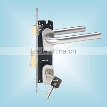 Tube Stainless Steel Mortise Lockset