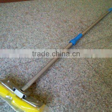 metal holder cellulose sponge mop with Two sections Alu Handle