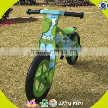 2017 Wholesale Cheap Wooden Childrens Bike Without Pedals for Toddlers W16C175 photo-3