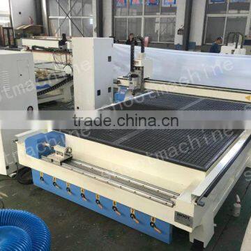 CNC Woodworking Router Machine SHCNCD-2040 with X Y working area 2000x4000mm and Z working area 200mm