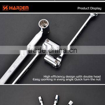 Double Socket Wrench Chrome Vandium Steel Spanner Wrench Tool