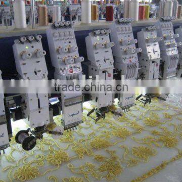 TP912(685 800x1170) 4 in 1 mixed flat+single sequin+coiling+towel embroidery machine