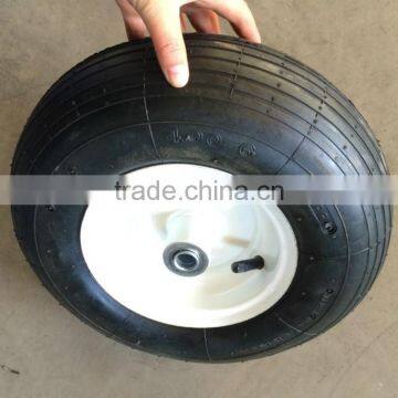 rubber wheel for hand trolley / cart small spoke wheels