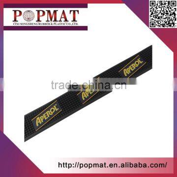 High Quality Durable 3D Logo Pvc Bar Mat Rubber Bar Mat photo-2