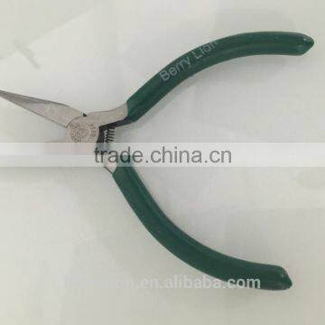 Berrylion mini 5" Long Nose Pliers without teeth polished mini Long nose plier
