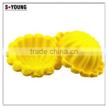 11042 Silicone Baking Tools,cake Baking Molds,flower Silicone Baking Moulds
