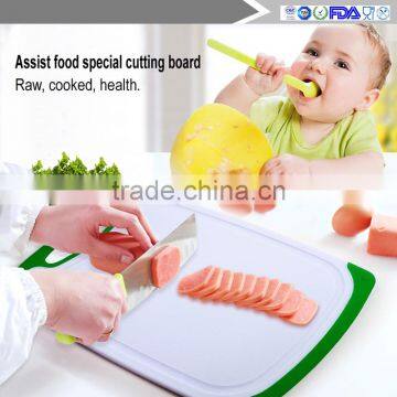 3 PCS Anti-slip Plastic Chopping Block Set Plastic Chopping Board photo-5