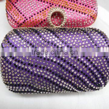 Dense Drilling Rhinestone Evening Clutch Bag